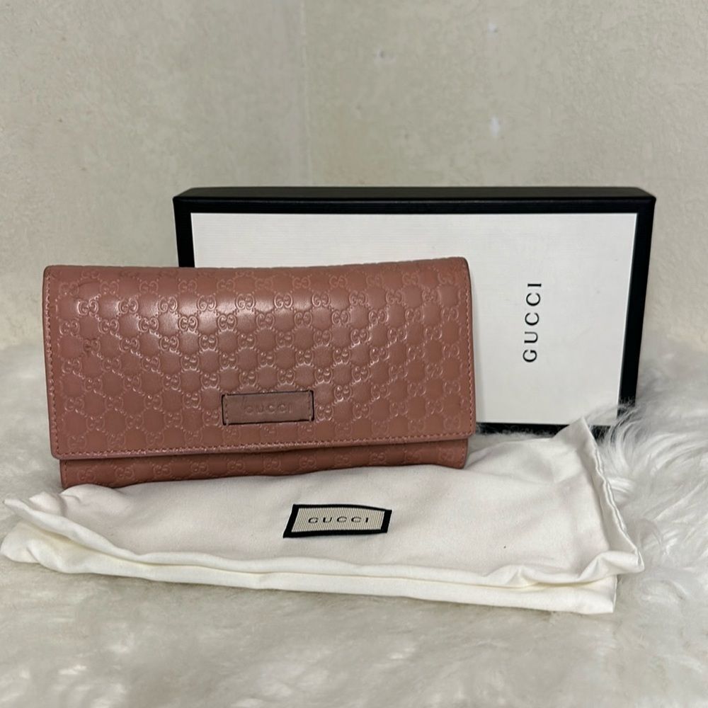 💯Authentic Guccissima Long Wallet🍀 - Picture 1 of 15